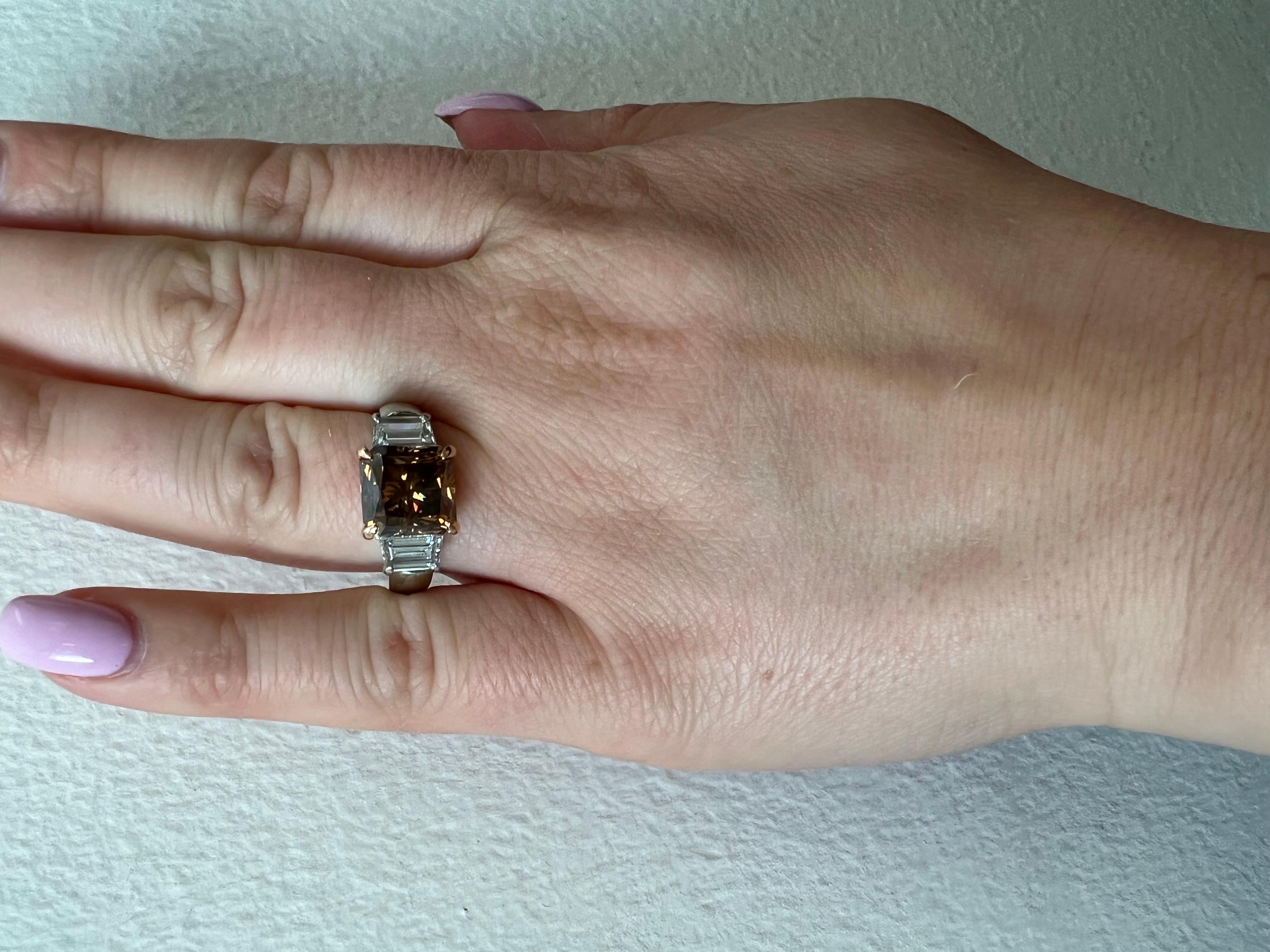 fancy dark brown diamond