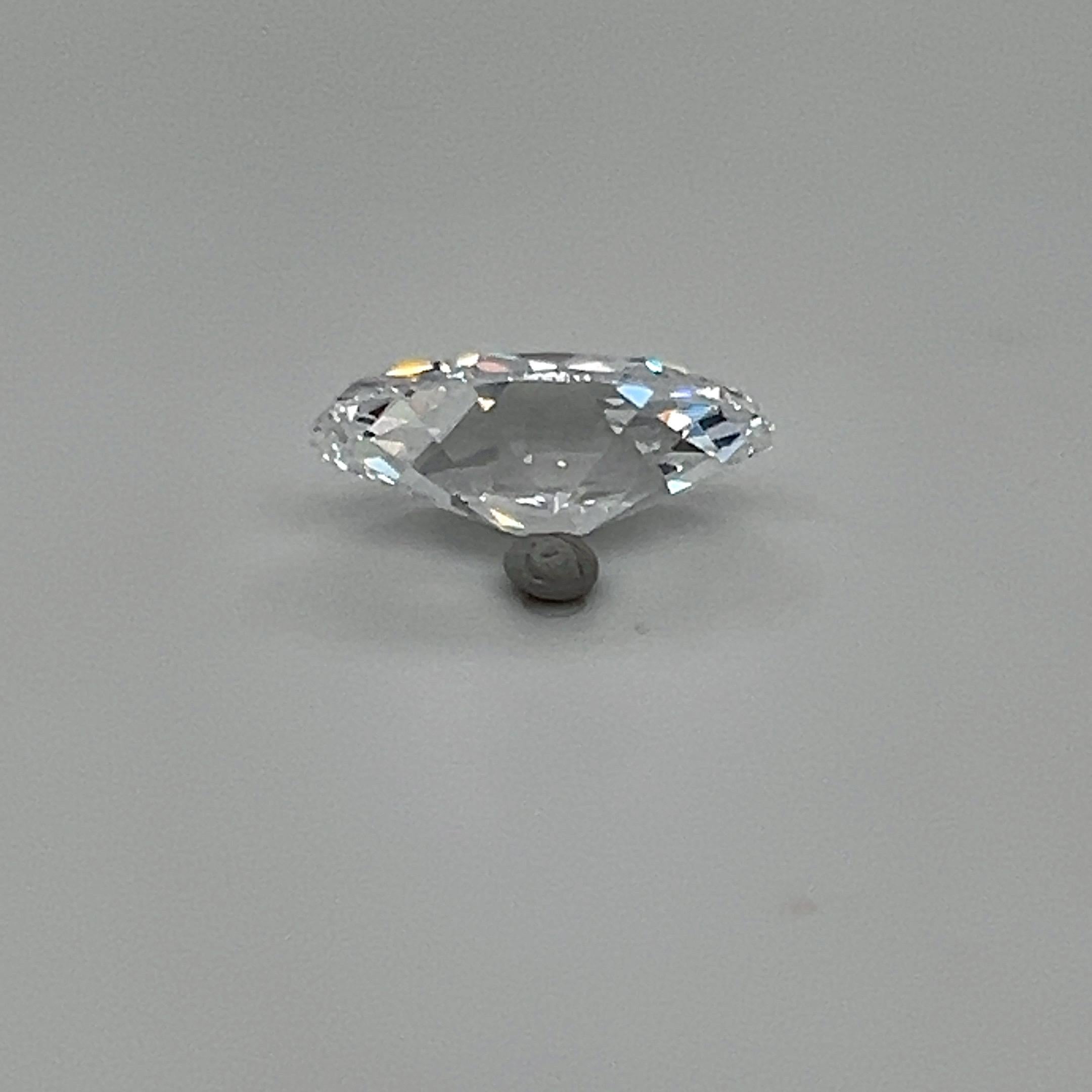 GIA Certified 5.01 Carat Oval Cut D-IF Diamond Loose Gemstone For Sale 4