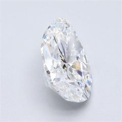 GIA Certified 5.01 Carat Pear Shape E Color VVS2 Clarity Loose Diamond
