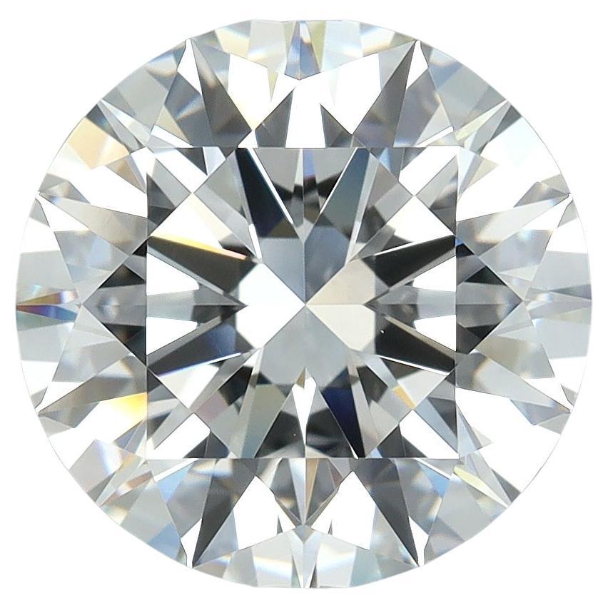 GIA zertifiziert 5,01ct F VVS2 Runde Diamanten lose oder in Solitär-Ring gesetzt