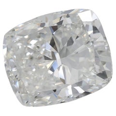 Diamante a cuscino certificato GIA 5,01ct H SI1 sciolto o incastonato in un anello solitario