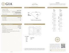 GIA Certificado 5.01ct Radiante K SI1 Diamante Suelto o Engastado en Anillo Solitario