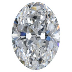 Diamante ovale certificato GIA 5,02ct E SI1 sciolto o incastonato in un anello solitario