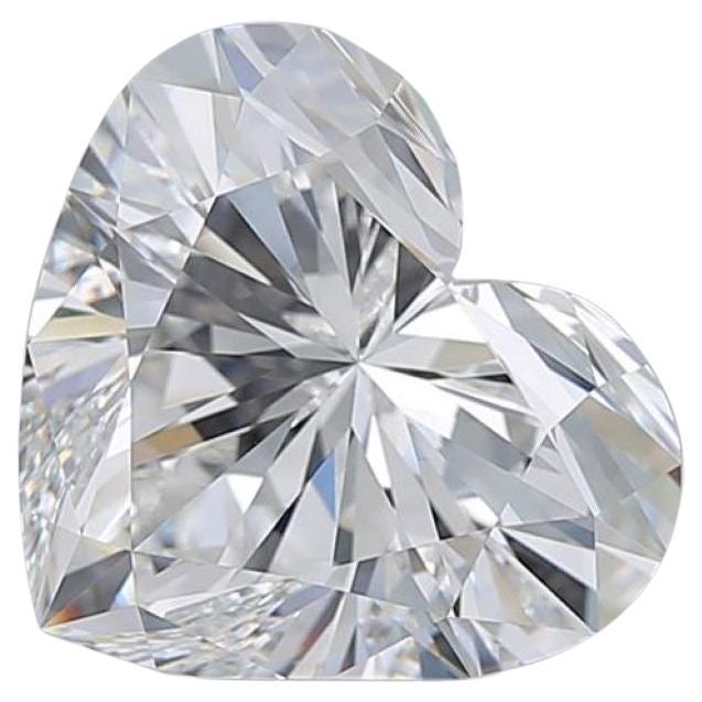 GIA Certified 5.02ct F VS2 Heart Diamond Loose or Set in Solitaire Ring