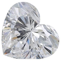 GIA Certified 5.02ct F VS2 Heart Diamond Loose or Set in Solitaire Ring