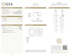 GIA Certified 5.02ct G SI1 Cushion Diamond Loose or Set in Solitaire Ring