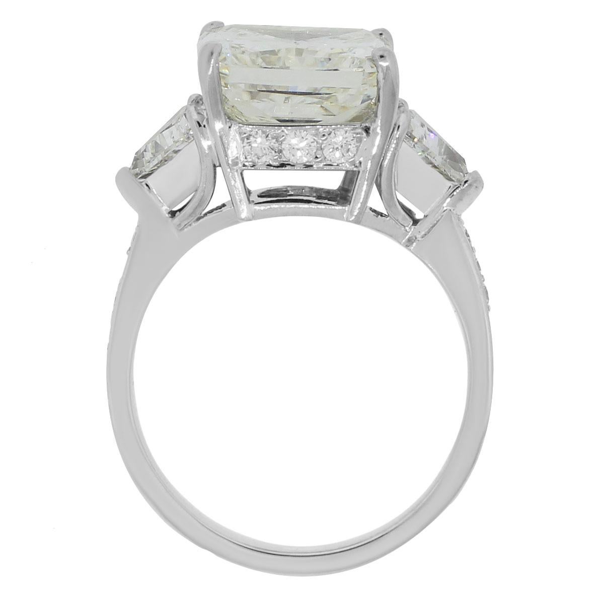 Contemporary GIA Certified 5.03 Carat Diamond Engagement Ring