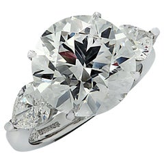 GIA Certified 7.02 Carat Diamond Engagement Ring