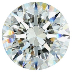 Diamante rotondo certificato GIA 5,03ct L SI1 sciolto o incastonato in un anello solitario Diamante rotondo certificato GIA 5,03ct L SI1 sciolto o incastonato in un anello solitario