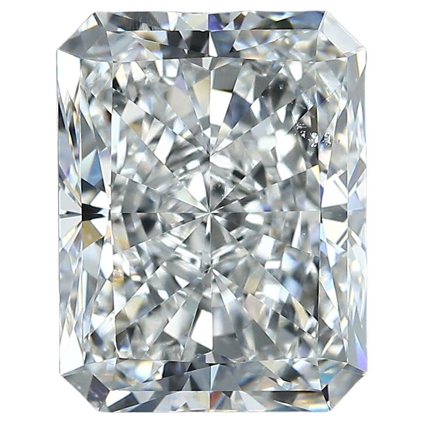 GIA zertifiziert 5,03ct Radiant Cut G SI1 Diamant lose oder in Solitär-Ring gesetzt