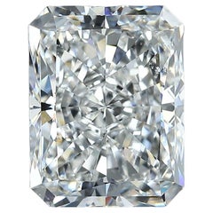 GIA zertifiziert 5,03ct Radiant Cut G SI1 Diamant lose oder in Solitär-Ring gesetzt