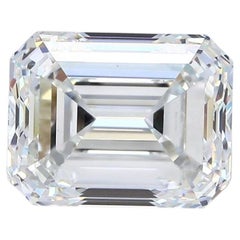 GIA Certified 5.04 Carat Emerald Cut G Color VS1 Clarity Loose Diamond