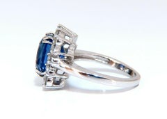GIA Certified 5.05 Carat Natural No Heat Color Change Sapphire Diamonds Ring*