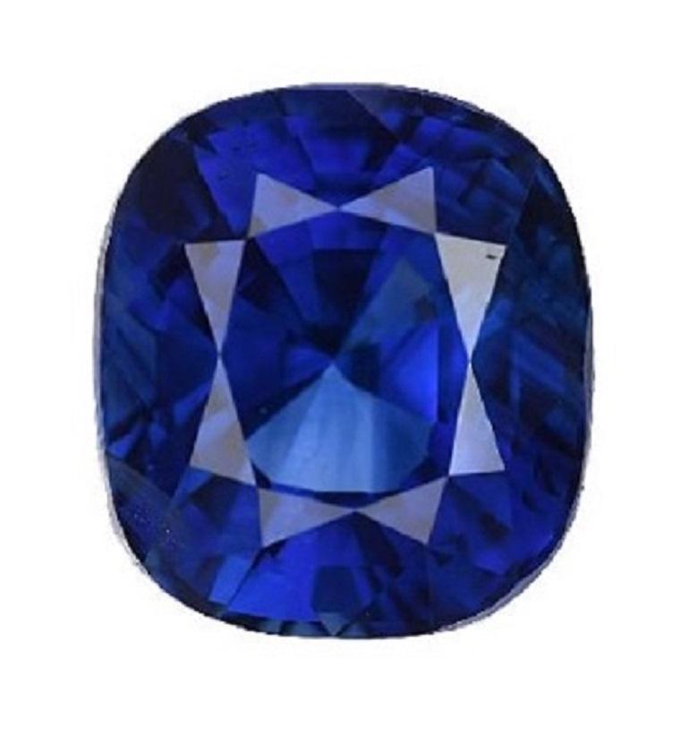 Women's or Men's GIA Certified 5.06 Carat Sapphire GIA #5222404178 For Sale