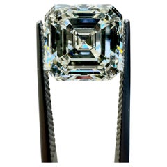 GIA Certified 5.13 Carat Asscher Cut Diamond