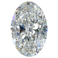 Diamante ovale certificato GIA 5,13ct F VS1 sciolto o incastonato in un anello solitario