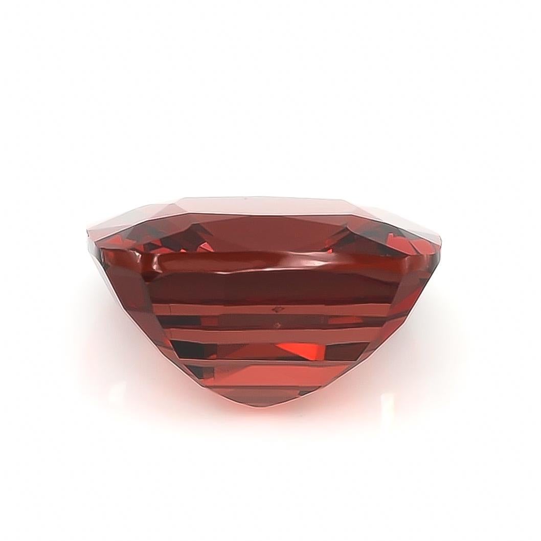 Natürlicher Rot-Orange Spinell Edelstein 5,14 Karat mit GIA Bericht / JupiterGem im Zustand „Neu“ im Angebot in Los Angeles, CA