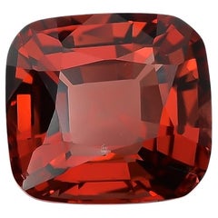 GIA Certified 5.14 Carats Red Orange Spinel