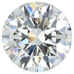 GIA zertifiziert 5,20ct H VS2 Runde Diamanten lose oder in Solitär-Ring gesetzt