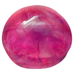 Rubí Rojo de Birmania Cabochon Certificado por GIA 5231058396 Sin Calor 4,63 Quilates