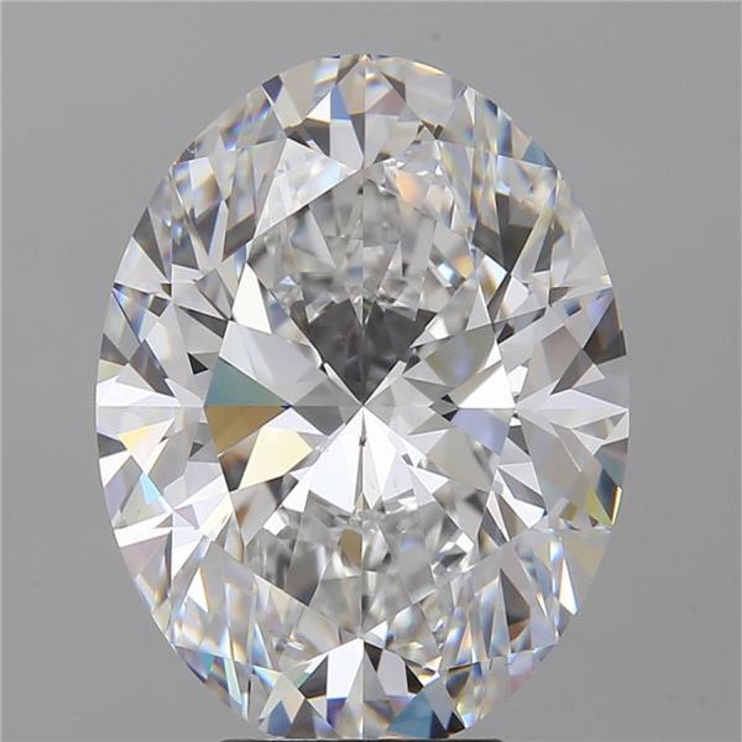 GIA Certified 5.25 Carat Oval Diamond 