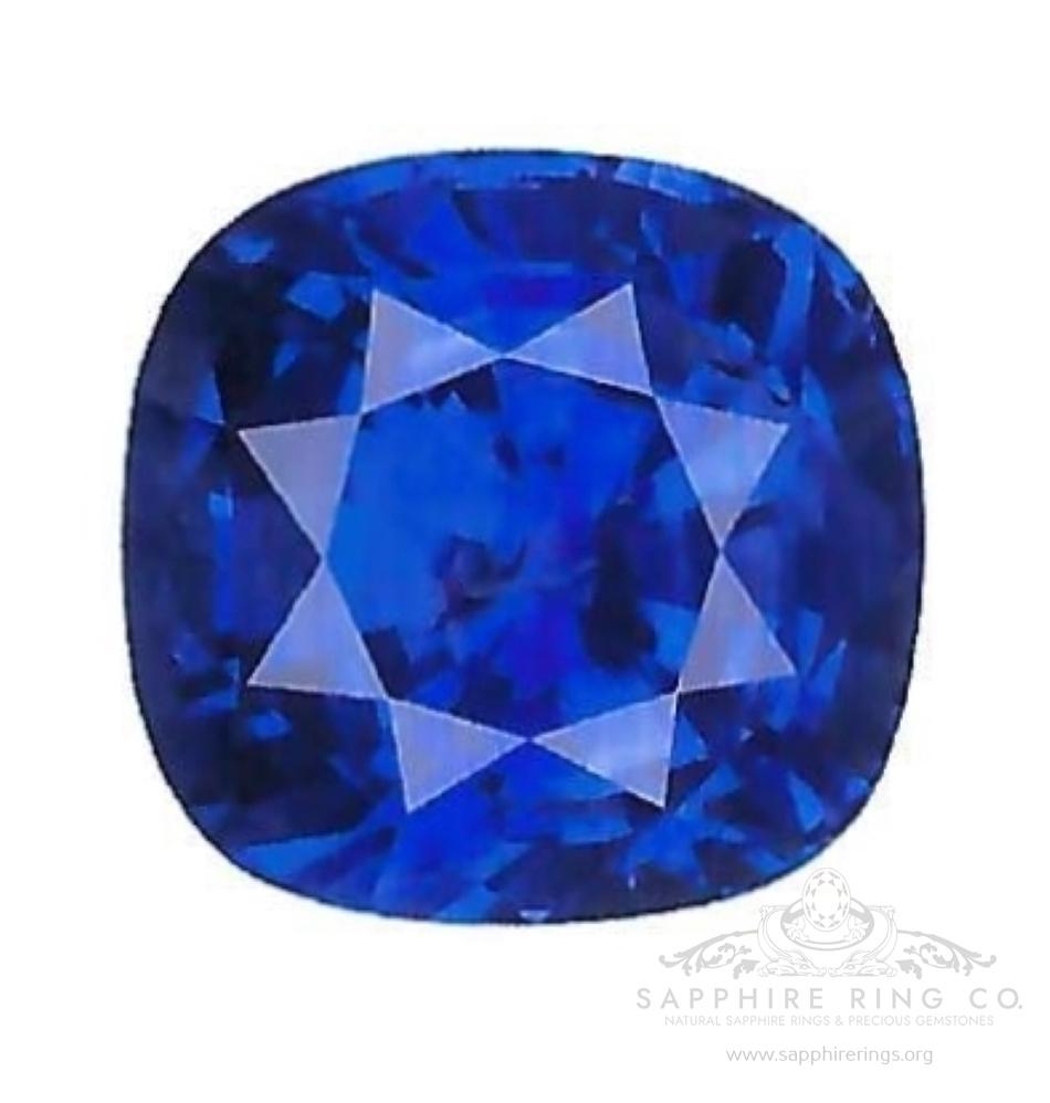 Modern GIA Certified 5.30 ct Cornflower Blue Ceylon Sapphire - Origin report For Sale