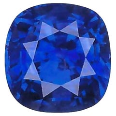 GIA Certified 5.30 ct Cornflower Blue Ceylon Sapphire - Origin report