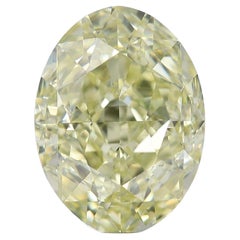 Exceptional GIA Certified 10.05 Carat Oval Fancy Yellow Diamond Engagement Ring