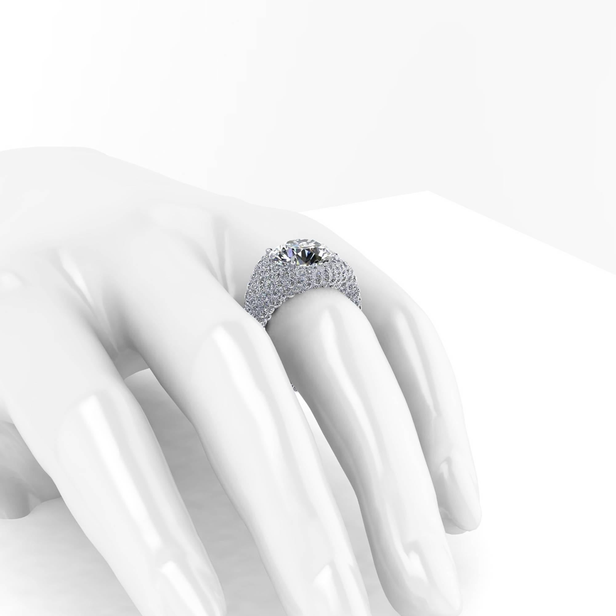 Certificado GIA 5,35 Quilates D Color Impecable en venta 1