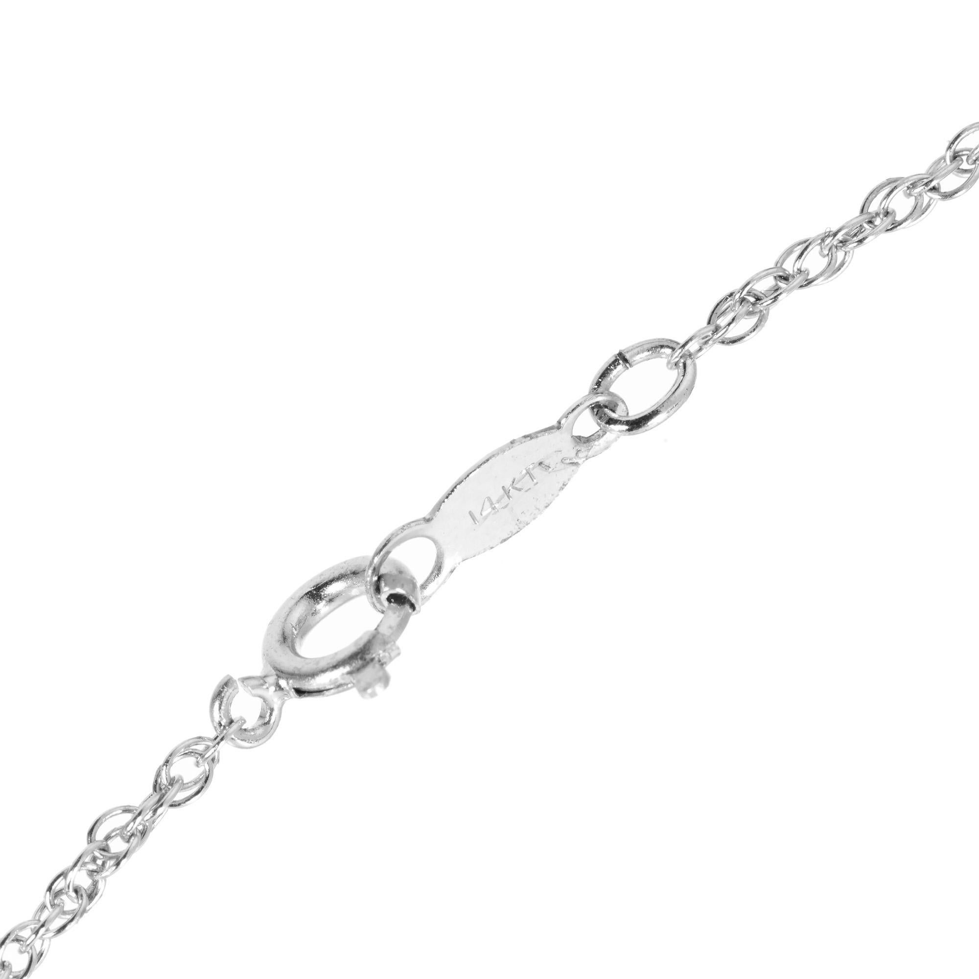 GIA Certified 5.44 Carat Oval Sapphire Diamond Pendant Necklace For Sale 1