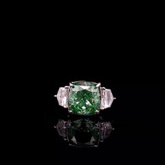 GIA Certified 5.52 Carat Y-Z Colour VS2 Clarity Diamond Ring