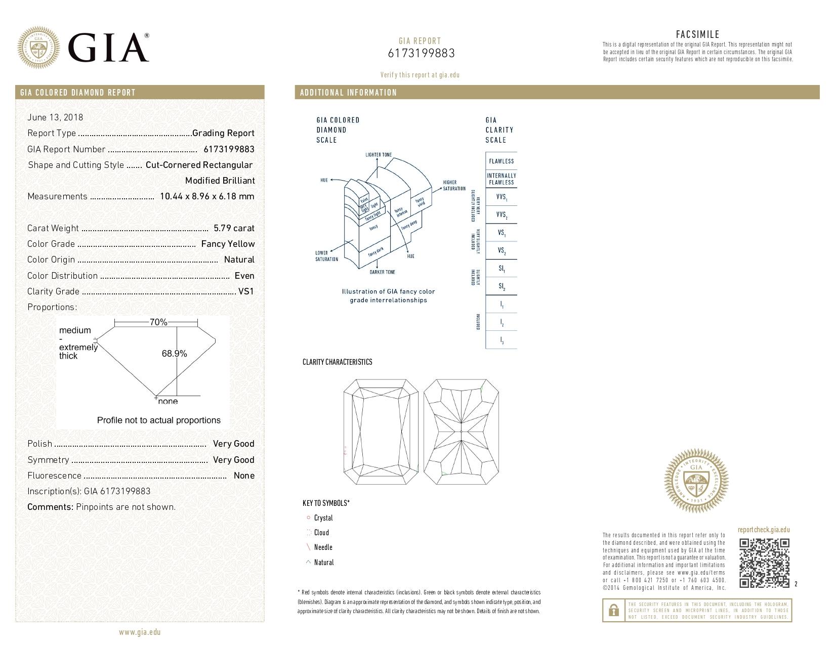 6 carat radiant cut diamond ring