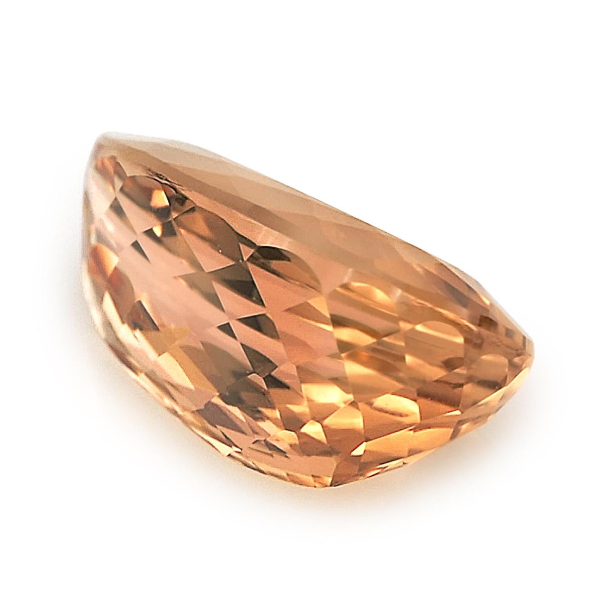 GIA Certified 5.81 Carats Imperial Topaz  In New Condition For Sale In Los Angeles, CA