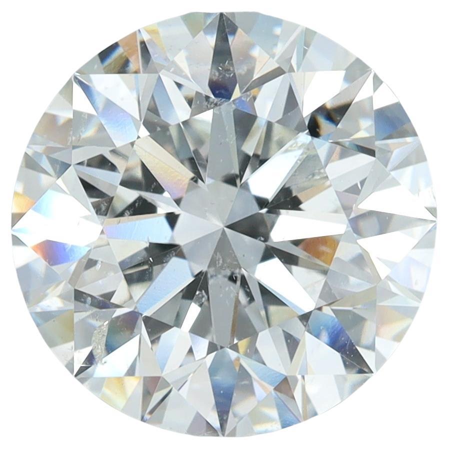GIA zertifiziert 5,81ct runder Diamant H SI2 lose oder in Solitär-Ring gesetzt