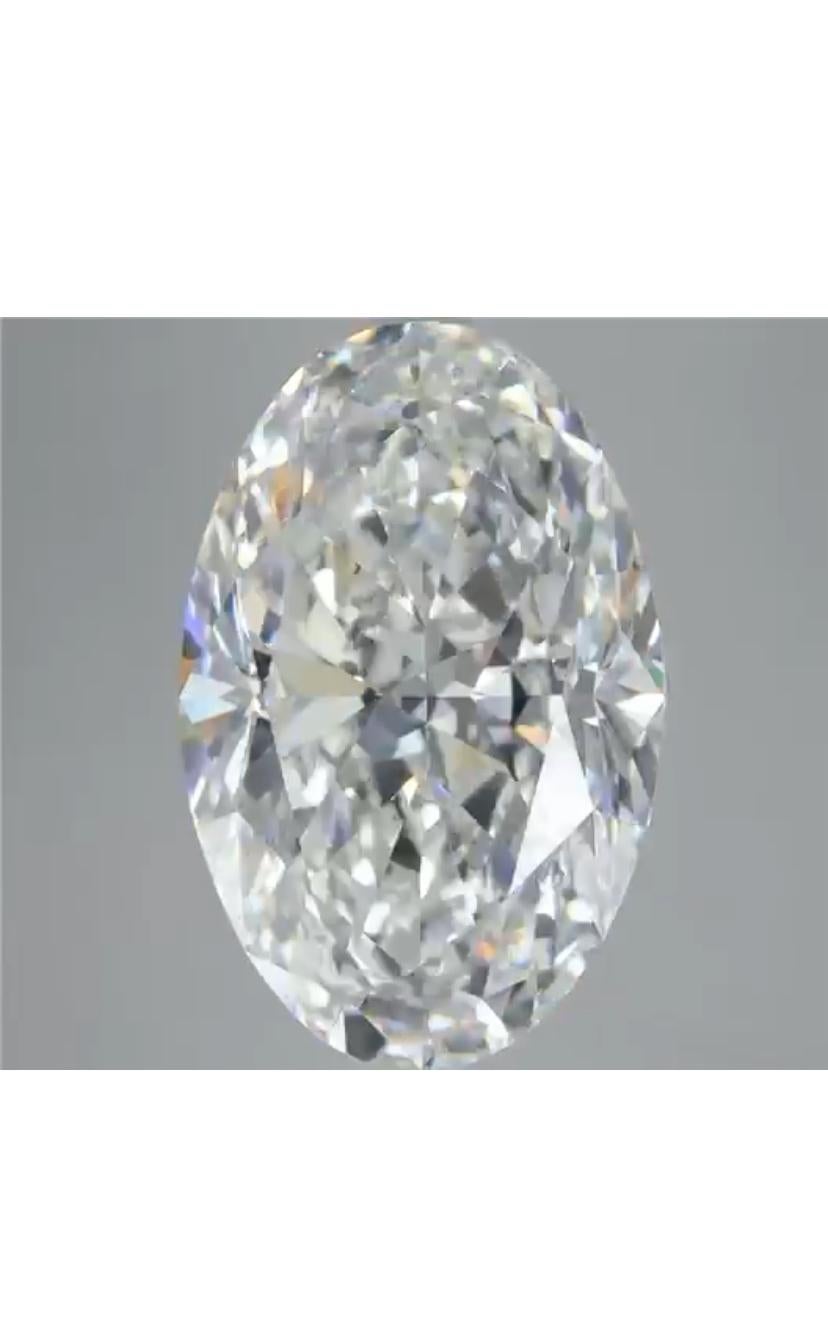 Women's or Men's GIA Certified 5.90 Carats Natural Diamond  For Sale
