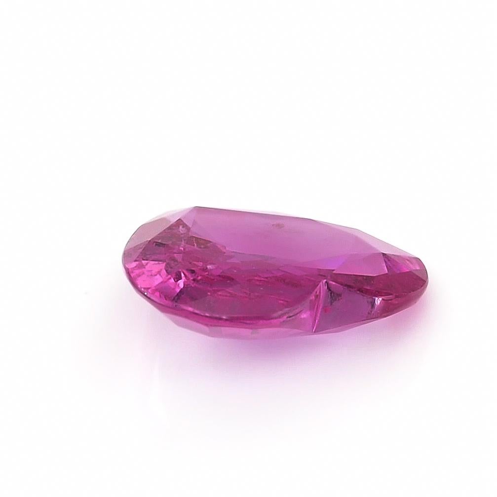 GIA Certified 5.93 Carats Heated Pink Sapphire  In New Condition For Sale In Los Angeles, CA