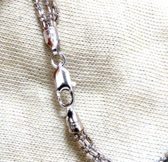 GIA Certified 5.95ct Natural Emerald Diamond Necklace 14kt