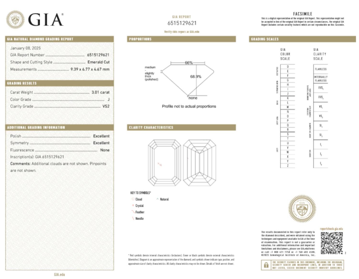 GIA Certified 6 Carat Diamond Emerald Cut Earrings Contemporáneo en venta