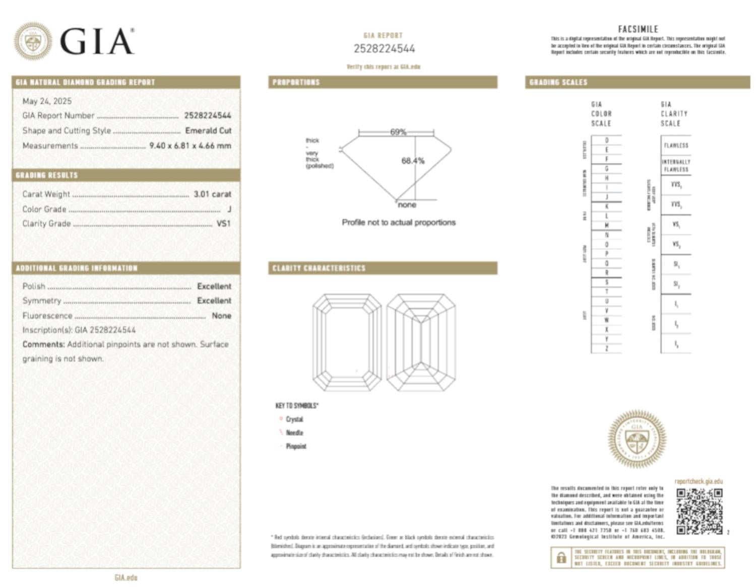 GIA Certified 6 Carat Diamond Emerald Cut Earrings Corte esmeralda en venta