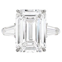 GIA Certified 6 Carat Emerald Cut Diamond VVS1 Clarity