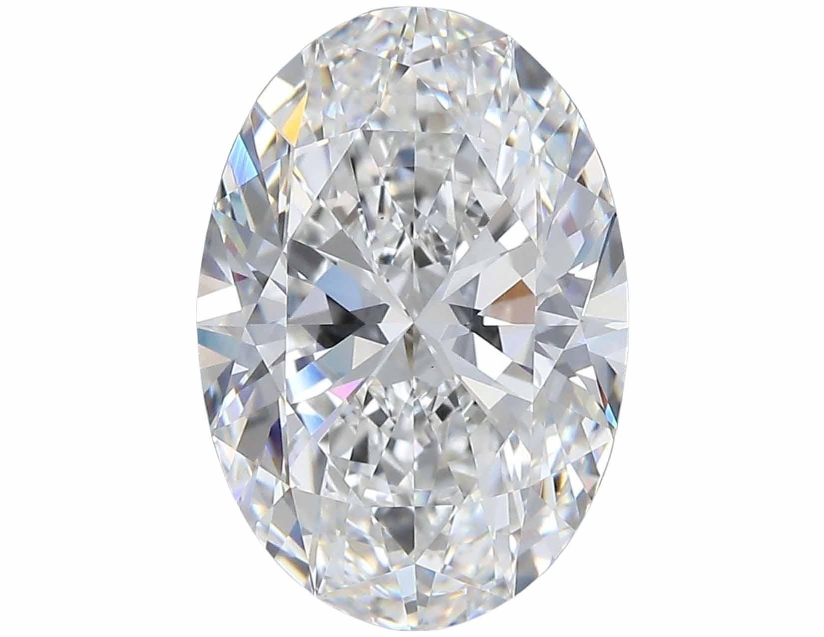 Contemporary GIA Certified 6 Carat Oval Cut Diamond Solitaire Ring in Platinum with Pavè For Sale