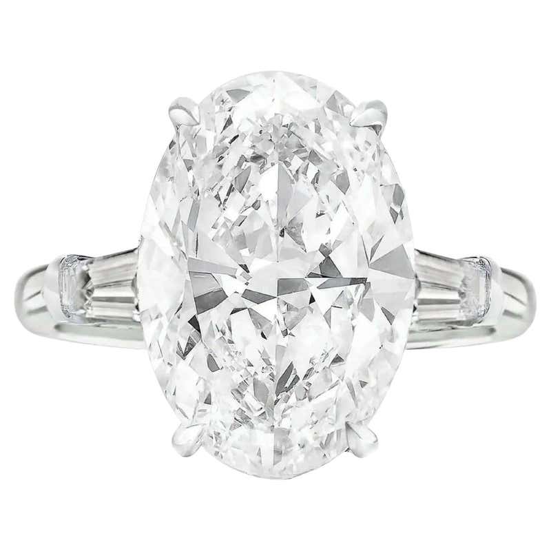 Renesim Brilliant-Cut D color Flawless Diamond Ring in Platinum For ...