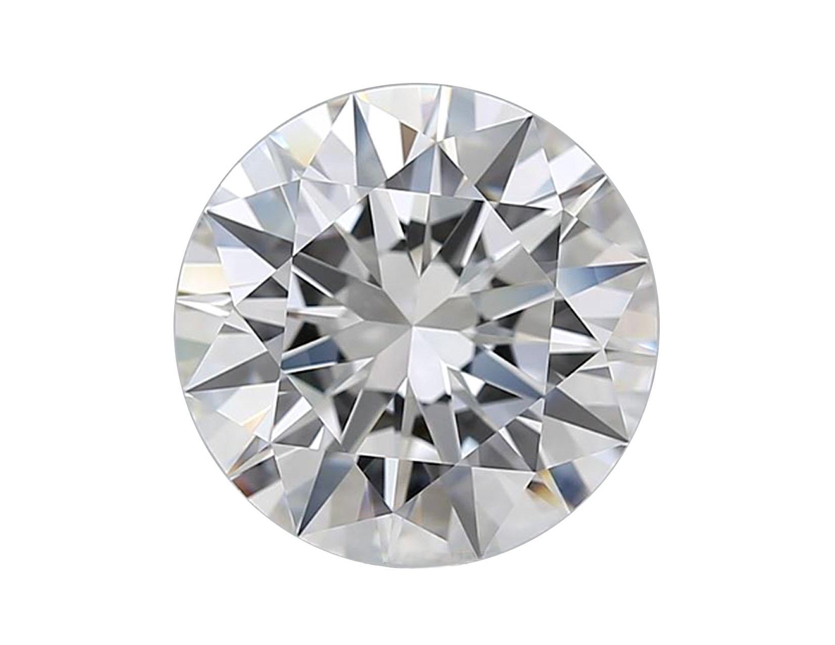 Contemporain Bague de couleur E avec diamant taille ronde certifié GIA de 6,01 carats et baguette effilée en vente