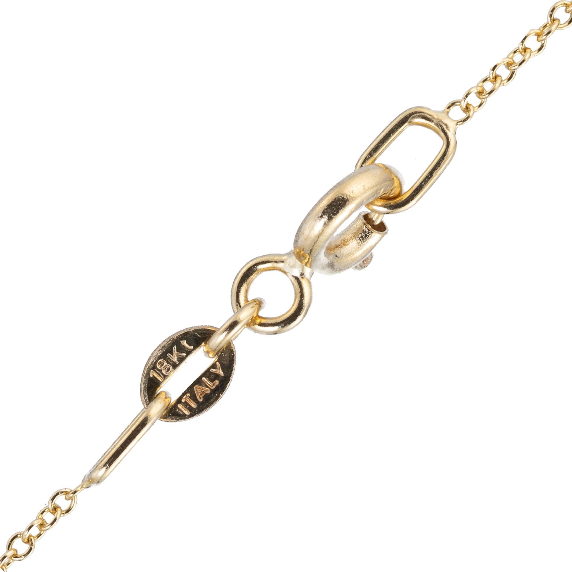 Women's or Men's GIA Certified 6.00 Carat Sapphire Diamond Yellow Gold Pendant Necklace