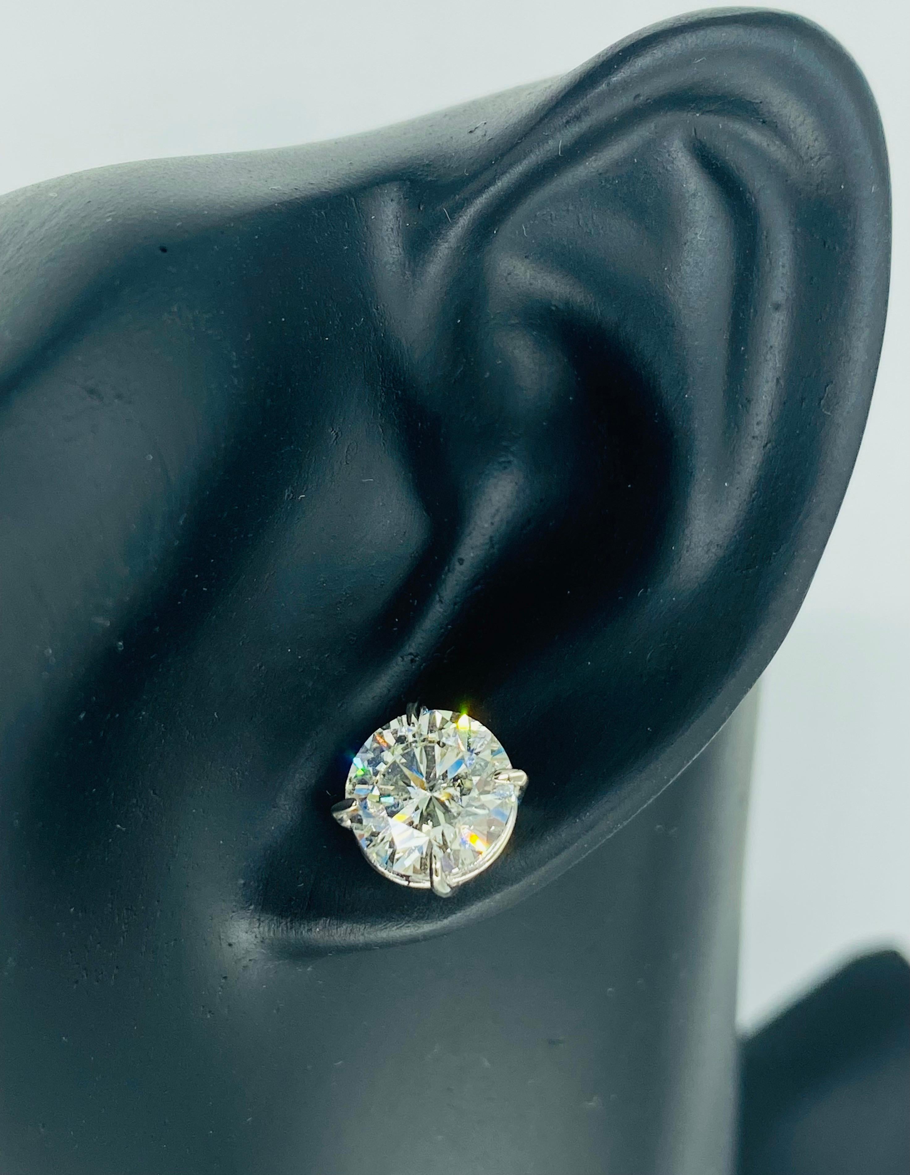 6 carat diamond earrings