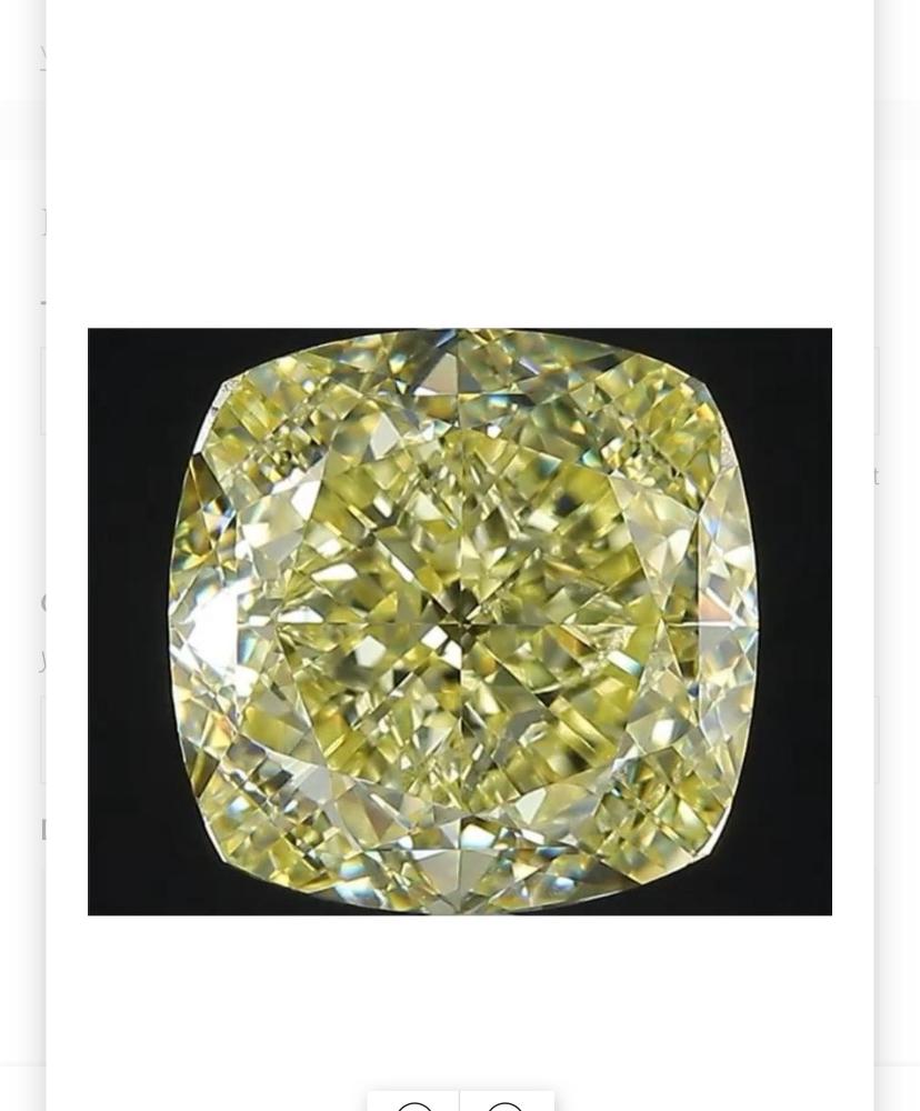 how much is a yellow diamond worth
