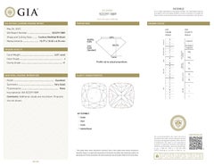 GIA Certified 6.01ct Cushion J I1 Diamond  Loose or Set in Solitaire Ring