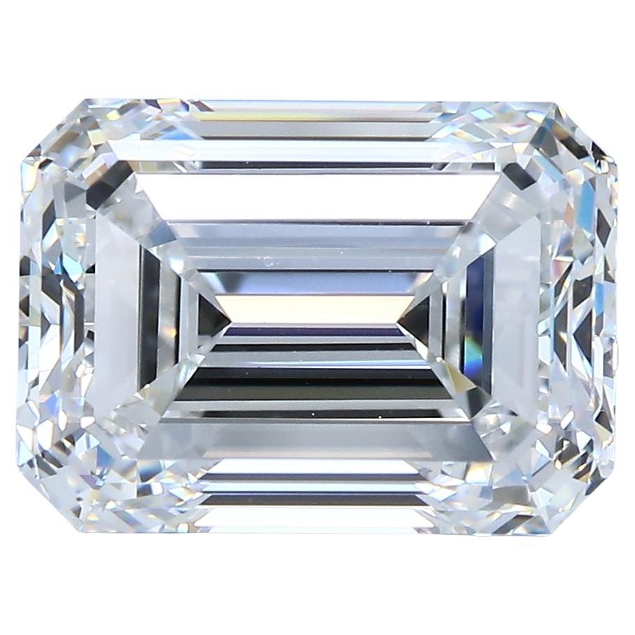 GIA Certified 6.02ct D VS1 Emerald Cut Diamond Loose or Set in Solitaire Ring