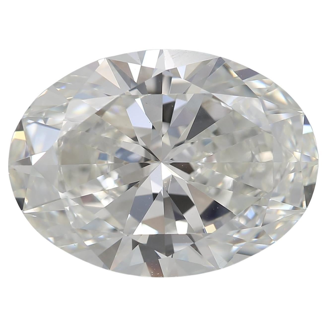 GIA zertifiziert 6,02ct Oval Diamant I VS2 lose oder in Solitär Ring gesetzt