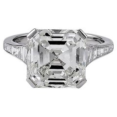 GIA Certified 6.04 Carat Diamond Engagement Ring